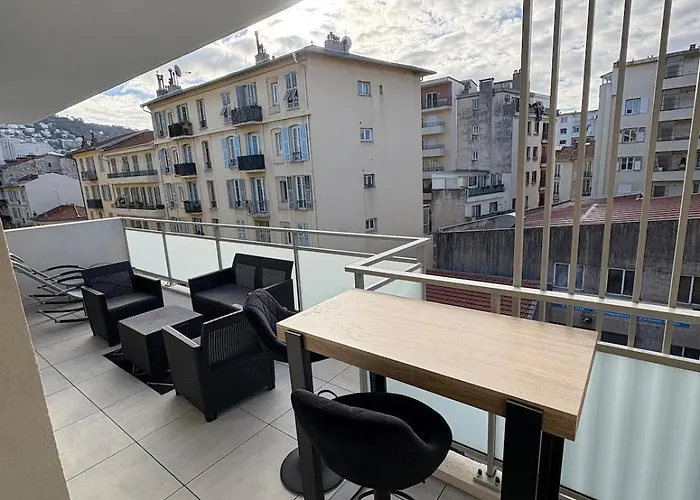 شقة Le Bonappart T3 Grande Terrasse نيس
