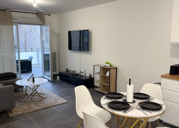 Le Bonappart T3 Grande Terrasse نيس